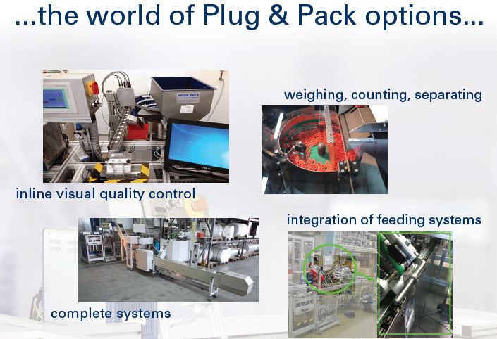 Plug & Pack machine options